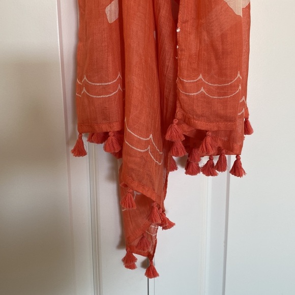 Loft Lightweight Scarf - 76” - Orange - NWOT - Picture 4 of 4